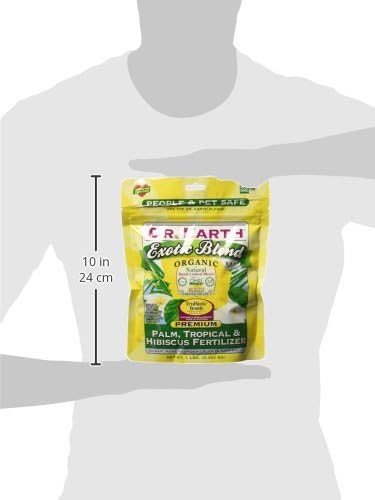 Dr. Earth 749688750646 75064 1 lb 5-4-6 MINIS Exotic Blend Palm, Tropical and Hibis, 1