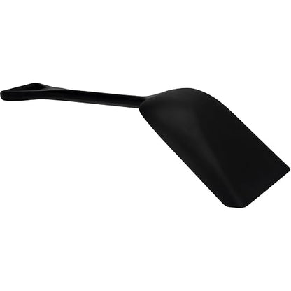 SPARTA Sanitary Shovel, Heavy Duty Scoop for Commercial Use in Kitchen, 10" x 13.75", 1 Count, Black