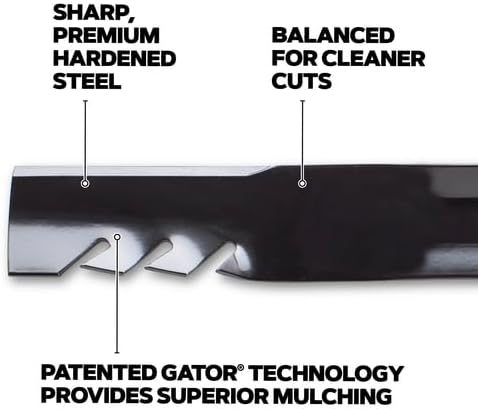 Oregon 42 Inch Lawn Mower Blades, for Husqvarna, Craftsman & More | 2-Pack Gator G3 Replacement Blade for 42" Deck, 21" Length, Fits Husqvarna & Craftsman Part Numbers