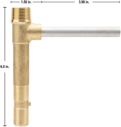 Orbit 51031 Brass Quick Coupler Sprinkler Key