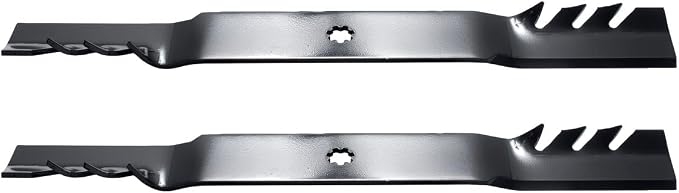 Oregon 42 Inch Lawn Mower Blades, Fits John Deere & More | 2-Pack Gator G3 Blades for 42" Deck, 21-3/8" Length, Replacement for John Deere GX22151, AM137328, AM141033, GY20850, UC21583