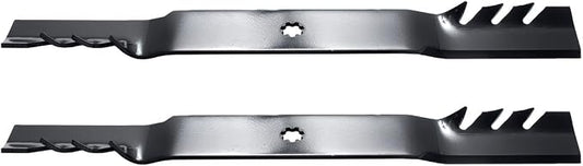 Oregon 42 Inch Lawn Mower Blades, Fits John Deere & More | 2-Pack Gator G3 Blades for 42" Deck, 21-3/8" Length, Replacement for John Deere GX22151, AM137328, AM141033, GY20850, UC21583