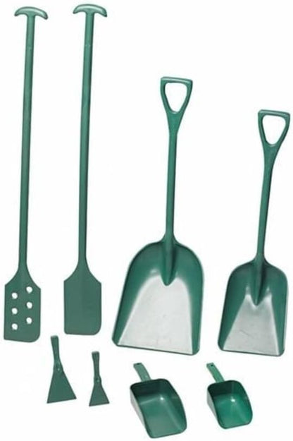 Remco 6981MD2 Green Polypropylene Metal Detectable Hygienic Shovel, Non-Sparking, 25" Blade, 1 Piece