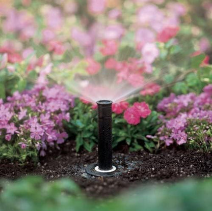 Rain Bird 1804HEVNPR Pressure Regulated Max Efficiency Professional Pop-Up Sprinkler with SAM Check Valve, Adjustable 0° - 360° Pattern, 12'-15' Spray Distance, 4" Pop-Up Height