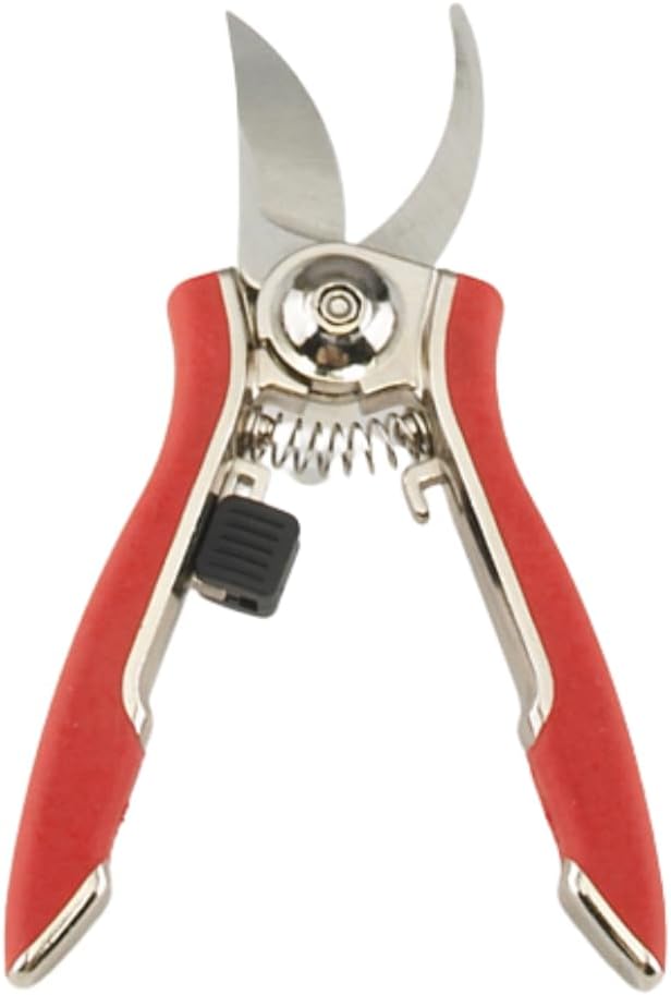 Dramm ColorPoint Stainless Steel Compact Garden Pruning Shears, Hand Pruner, Garden Clippers, with Heavy Duty Blade and Easy grip Handle, Blue