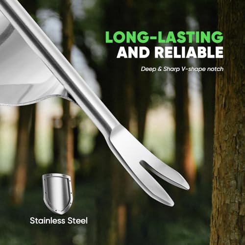 Grootpow Weed Puller + Hand Weeder - Bundle Stand Up Weed Puller & Hand Weeder Tool for The Easiest & Most Effective Weed Removal