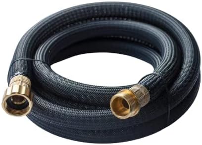 Water Hose Short Connection Leader Hose 5/8 in x 3 ft. Drainage Hose for Dehumidifier Small Water Hose Extension High Pressure Bib Reel Extender, Drinking for RV Outdoor