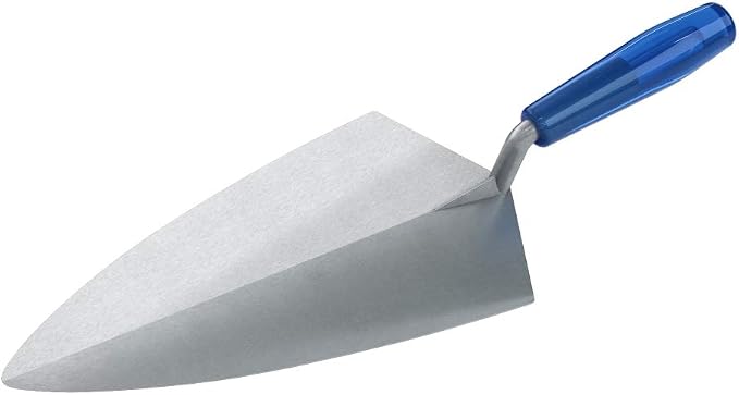 Bon 72-656 Brick Trowel Keystone Forged 12-inch Philadelphia Plastic Handle