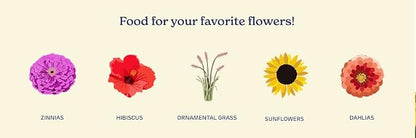 True Organic Annuals & Perennials Food – Organic Fertilizer for Stunning Blooms and Robust Foliage – 4lb Bag Covers 70 Sq. Ft.