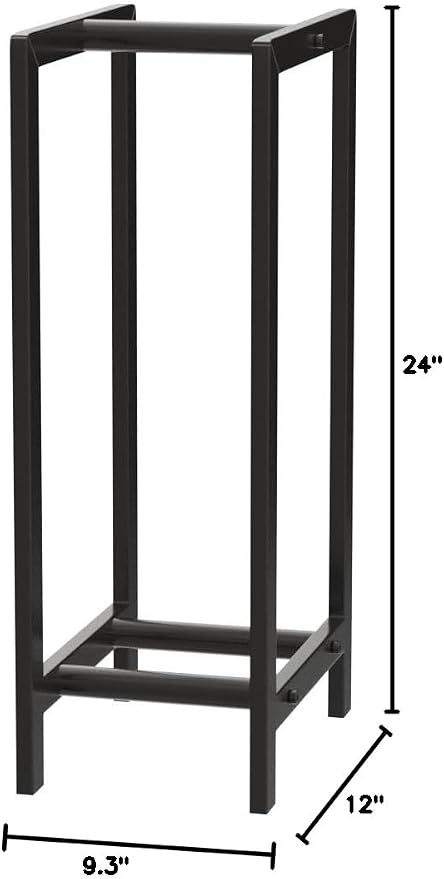 Esschert Design FF232 Wood Storage/Carrier - Powder Coated Steel