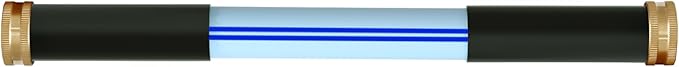 Atlantic 1 ft Female to Female Garden Hose, Blue 5/8" Leader Water Hose | Perfect for Hose Reels & Dehumidifiers – with Solid Brass Connectors