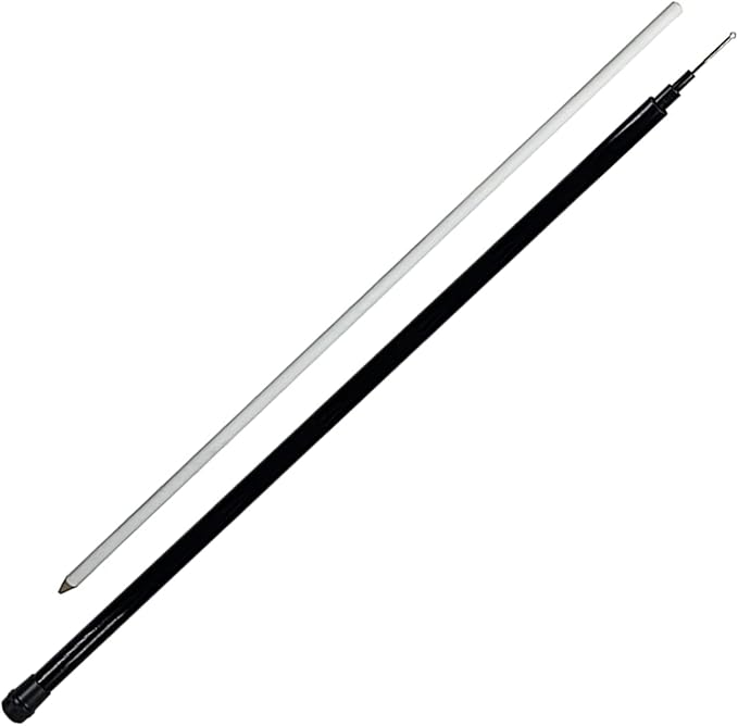 Bird Hawk Flying Kite with Pole Crops Farm Protector Bird Scarer Flying ONLY 4M Pole Without Kite