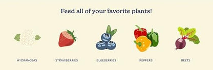 True Organic Soil Acidifier + Two Berry Foods Bundle - CDFA, OMRI Listed for Organic Gardening – Organic Fertilizer Set