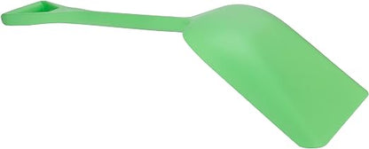 SPARTA 41076EC75 Plastic Sanitary Shovel, Food Safe Plastic Shovel For Commerical Kitchens, 11 Inches, Lime
