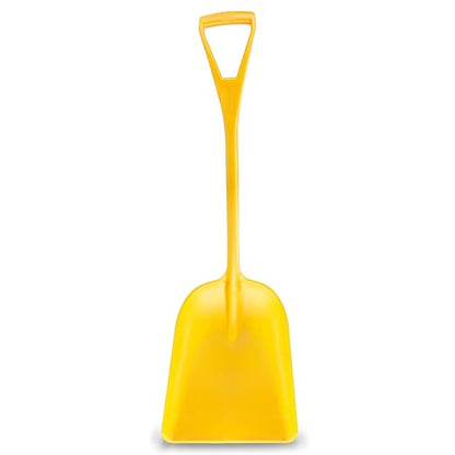 SPARTA Polypropylene Sanitary Shovel, One-Piece Food Handling Scoop, Commercial Kitchen and Bulk Ingredient Transfer Tool, 13.75" x 16.5" Scoop, Yellow (Pack of 3)