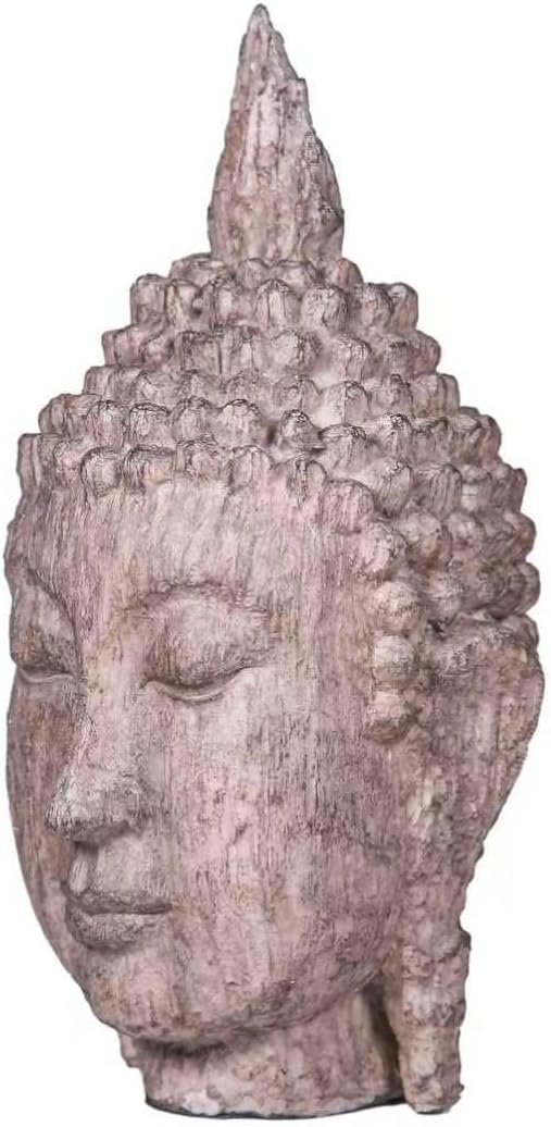 Decorative Buddha head statue, exquisite Zen garden home decoration
