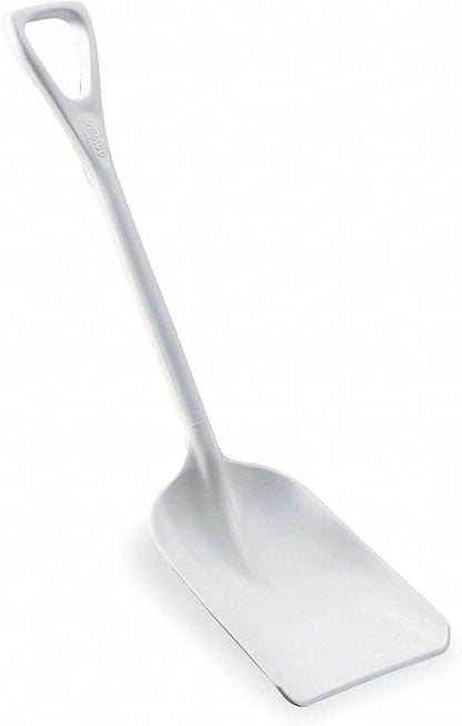 Remco Hygienic Square Point Shovel, Polypropylene Blade, 23 1/2 in L, White 69815-1 Each