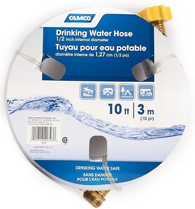 Pureflex 200 RV Freshwater Hose, Reinforced, 10-Ft. (A)
