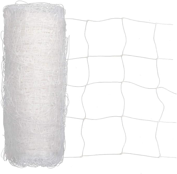 Heavy Duty Trellis Netting Roll - 59''x328' Plastic Plant Trellis Net for Climbing Plants