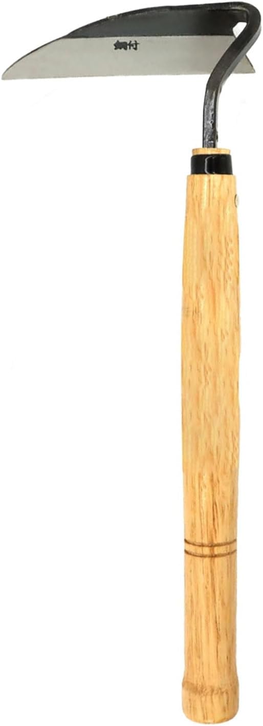 Kana Hoe 217 Japanese Garden Hand Hoe Sickle, Weeding Sickle (Hand Hoe)