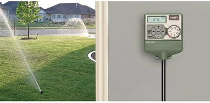 Orbit 57594 Easy Dial 4-Station Indoor Sprinkler Controller, Green (Pack of 6)
