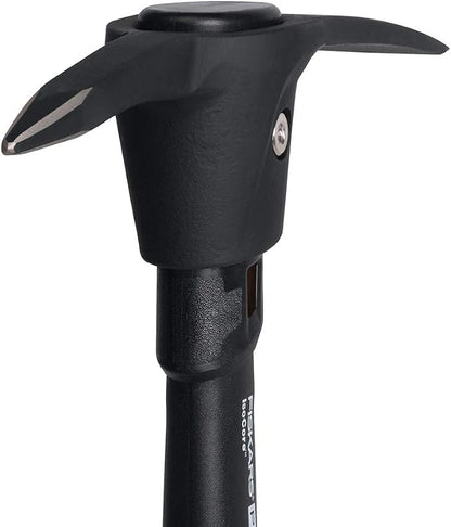 Fiskars 751220-1001 Pro IsoCore Pick/Mattock, 1.5 lb, Orange/Black & 384490-1002 Garden Scratch Tool Set with Shovel, Hand Rake and Spade for Weed Removal, Digging, Gardening, Black/Orange