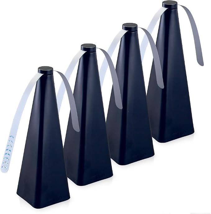 Treva Bug Fan Fly Deterrent with Holographic Blades 4-Pack Black | Yes