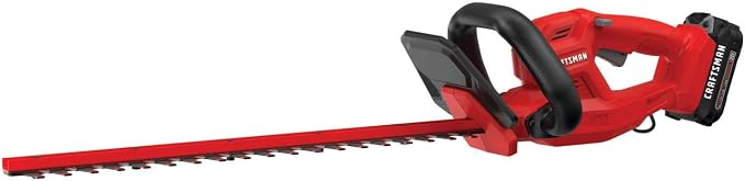 Craftsman V20 Cordless Hedge Trimmer (CMCHT810C1) and CRAFTSMAN 20V MAX Cordless Leaf Blower Kit (CMCBL710D1) Bundle