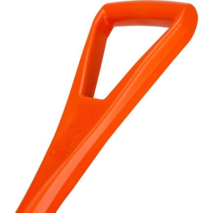 SPARTA 41076EC24 Plastic Sanitary Shovel, Food Safe Plastic Shovel For Commerical Kitchens, 11 Inches, Orange