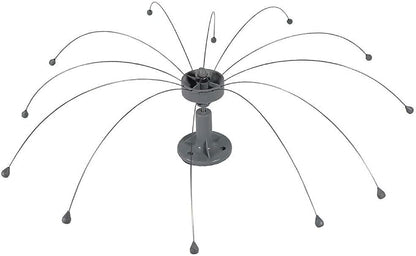 Bird Barrier Daddi Long Legs - 6 Ft | Scare Birds Away with Innovative Bird Spider Design | Bird Deterrent for Outside | Easy Installation on Roofs, Boats & HVAC Units | Durable Stainless Made in USA