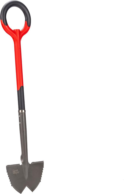 Root Slayer 22611 Serrated Garden Edger, Red