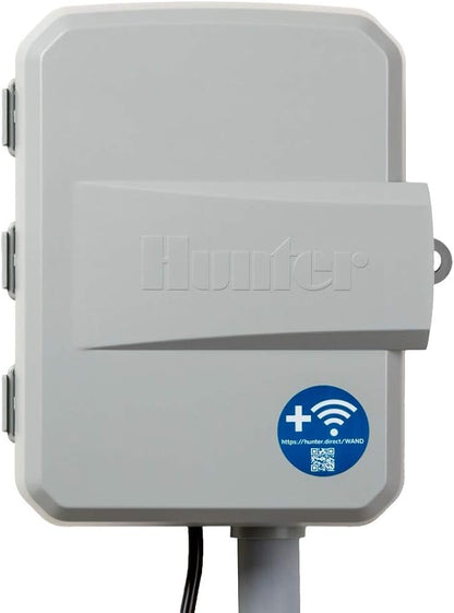 Hunter X2 4 Zone Sprinkler Controller,Outdoor Irrigation Timer for Lawn&Garden,Smart Watering with Weather-Based Scheduling & Cycle & Soak,Smart Controller Ready with Optional WiFi Module(Pack of 10)