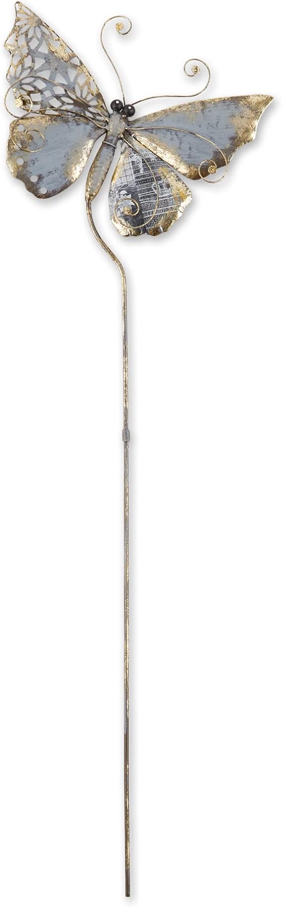 DII Iron Garden Stake Collection 3-Dimensional, Mixed Media, Butterfly, Medium