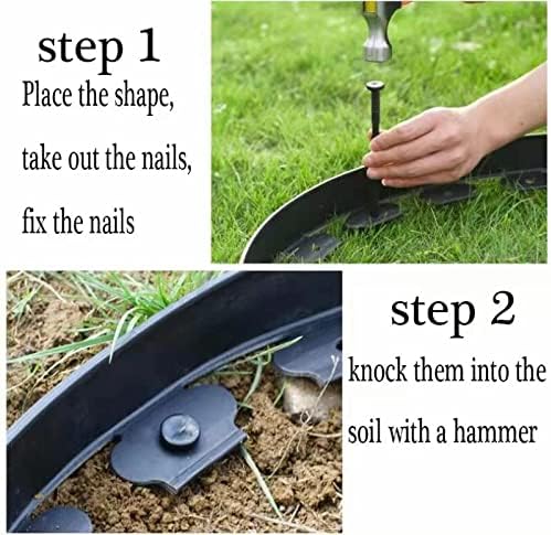 Spiral Landscape Anchoring Spikes,150PCS 8 Inch Plastic Landscape Spikes,Nylon Landscape Anchoring Spikes for Garden Lawn Yard,Paver,Weed Barrier, Artificial Turf (8in-150 Count)