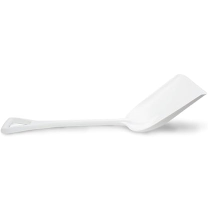 SPARTA Polypropylene Sanitary Shovel, One-Piece Food Handling Scoop, Commercial Kitchen and Bulk Ingredient Transfer Tool, 13.75" x 16.5" Scoop, White (Pack of 3)