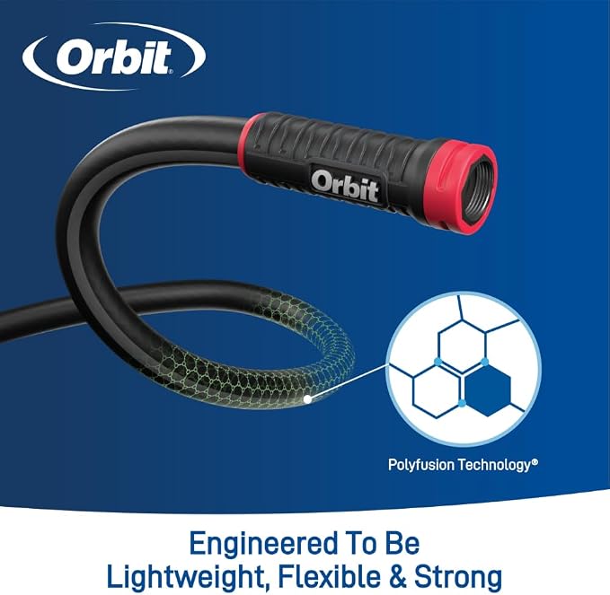 Orbit Pro POLYFUSION Heavy Duty Water Hose (100-Foot x 5/8-Inch)
