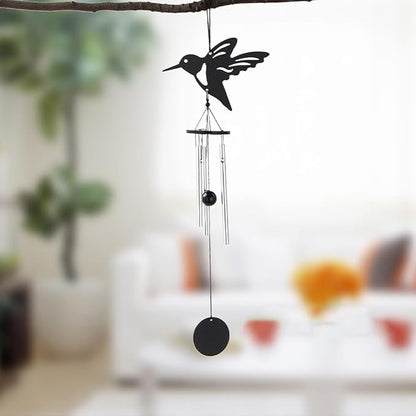 Humming Bird Wind Chimes, Garden Wind Chime for Home, Party, Festival Decor, Windchime Waterproof, Garden Yard Patio Hanging Decor, Idea Gift