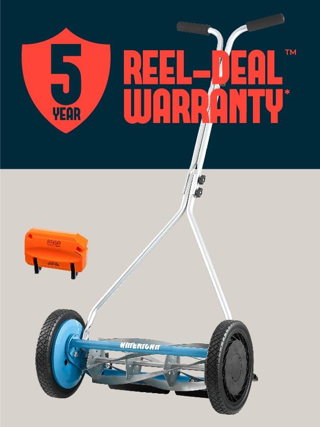 American Lawn Mower 1415-16SK2 16-Inch 5-Blade Reel Mower with Sharpener