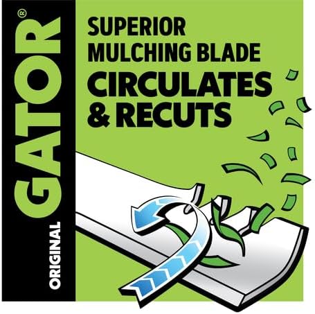 Oregon 42 Inch Lawn Mower Blades, for Husqvarna, Craftsman & More | 2-Pack Gator G3 Replacement Blade for 42" Deck, 21" Length, Fits Husqvarna & Craftsman Part Numbers
