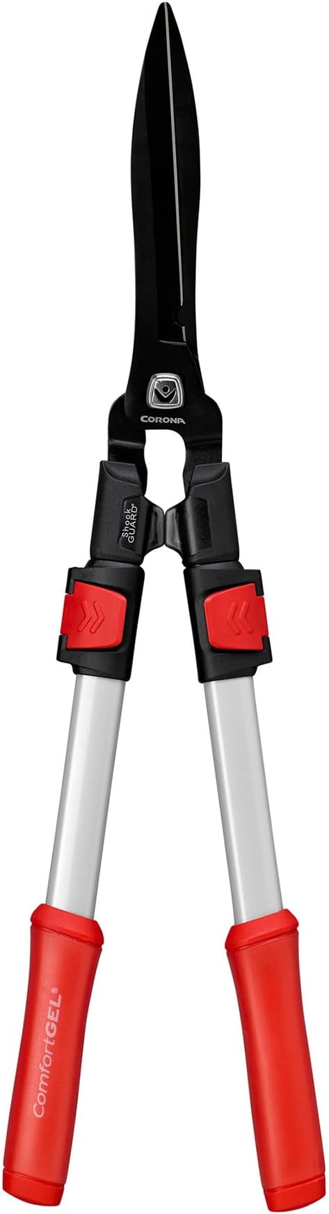 Corona HD 3344D Extendable Hedge Shears With ComfortGEL Grip, 9 Inch Blades, 16-3/4 Inch to 24-5/8 Inch Handles