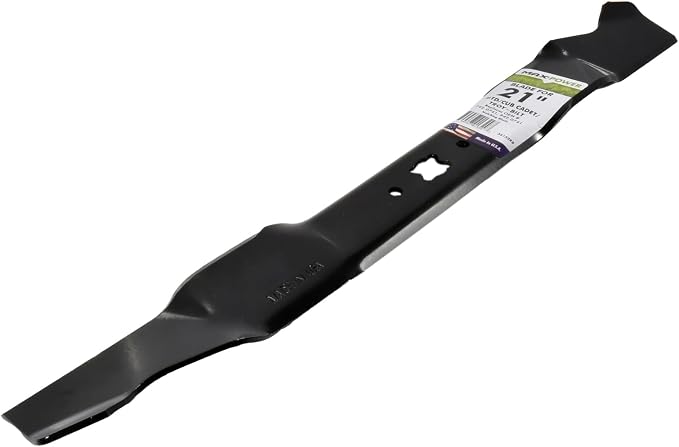 Maxpower 331528B USA MADE 21" Cut Mulching Blade | For 21" Cut MTD/Cub Cadet/Troy-Bilt Mowers, Replaces 742-0741, 942-0741, CMXGZAM100067