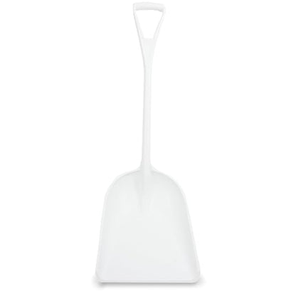 SPARTA Polypropylene Sanitary Shovel, One-Piece Food Handling Scoop, Commercial Kitchen and Bulk Ingredient Transfer Tool, 13.75" x 16.5" Scoop, White (Pack of 3)