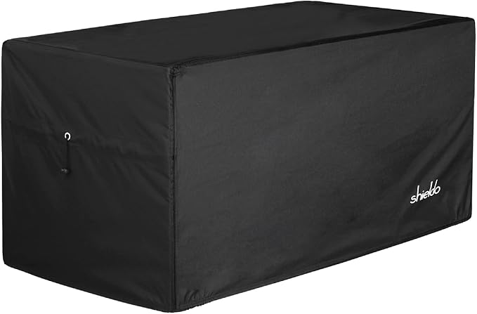 Himal Deck Box Cover, Waterproof 600D Oxford, 52 x 27 x 27 in | Heavy-Duty 600D Fabric, Waterproof Protection, UV Resistant, Outdoor Storage Cover, Waterproof Outdoor Furniture Covers