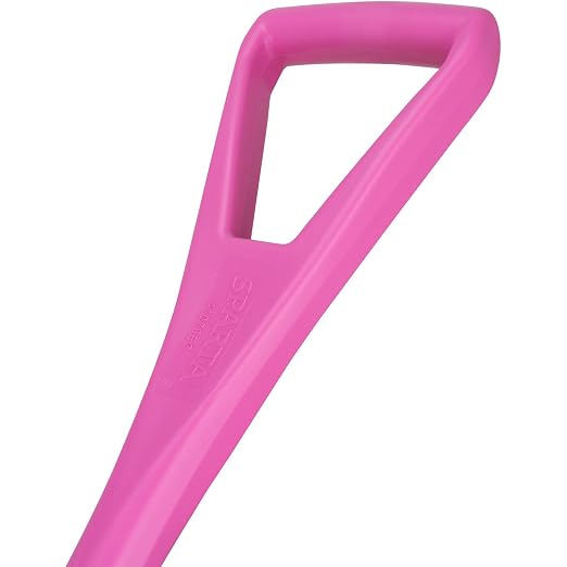 SPARTA 41076EC26 Plastic Sanitary Shovel, Food Safe Plastic Shovel For Commerical Kitchens, 11 Inches, Pink