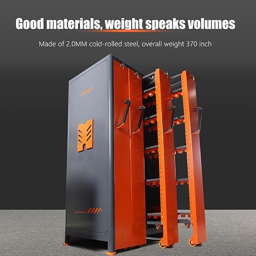 CAT/BT40 Large Capacity CNC Tool Storage Cabinet, CNC Tool Holder Vertical Drawer Cabinet for Warehouse Workshop Factory Garage Machining Centers