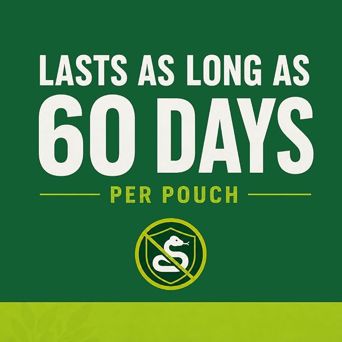 Snake Repellent for Yard, Snake Deterrent Outdoor, 12-Pack Snake Away Repellent for Garden/Lawn, Backyard Snake Repellent, Covers 120 Sq Ft, Lasts Up to 60 Days