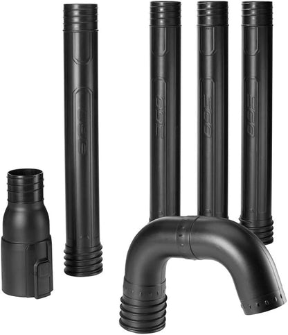 LB5302 3-Speed Turbo 56-Volt 530 CFM Cordless Leaf Blower + Gutter Cleaning Attachment Kit
