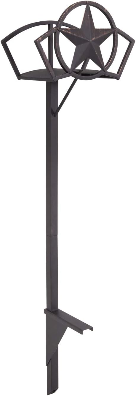 Liberty Garden Products 117-KD Star Hose Stand, Black