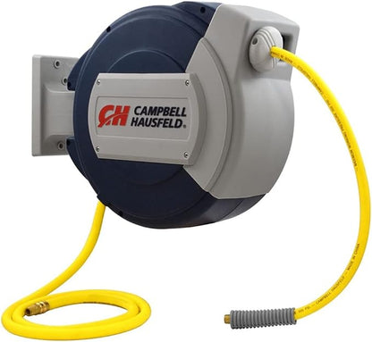 Campbell Hausfeld 3/8 in. x 50 ft. Enclosed Retractable Hybrid Air Hose Reel