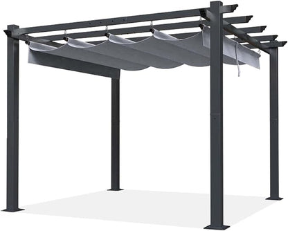 SCOCANOPY Gray Ripstop Replacement Cover Compatible with Home Depot Hampton Bay Pergola # GFM00467F,GFM00469A
